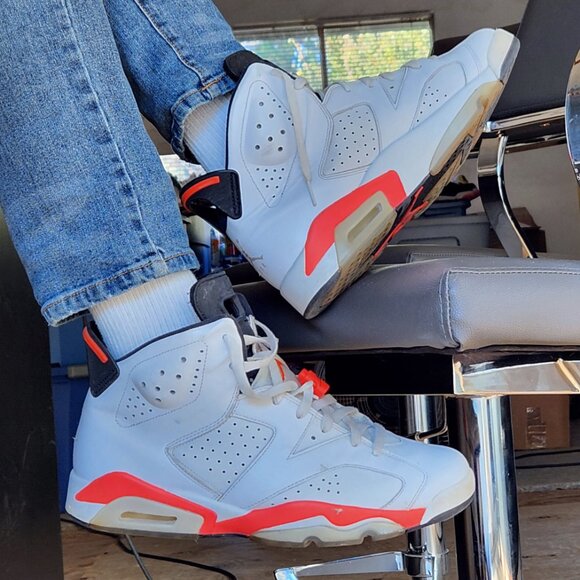 Air Jordan 6 Retro 2014 ‘White Infrared’ Size 11 - Picture 10 of 10